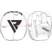 RDX Boxing Pads Mini Focus Mitts | Maya Hide Leather | Kickboxing MMA Muay Thai Training Shield Black - Buy Online on GoSupps.com