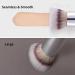 Vegan Foundation Brush for Liquid & Cream - Flat Makeup Brush for Flawless Blending & Buffing - Buy Online on GoSupps.com