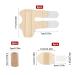 AIEX Trigger Finger Splints & Finger Sleeves Combo - Pain Relief & Immobilization Brace for Broken, Sprained, Swollen Fingers - Buy Online on GoSupps.com