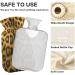 Leopard Print Hot Water Bottle 2L - Cozy Pain Relief & Winter Warmer for Hands & Feet - Buy Online on GoSupps.com