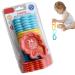 Ghirting Kid Links Rings Toys Sensory Ring Toys - Funny connecting rings for children's bed toys Kid Link Rings toy for toddlers children children boys girls
