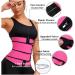 HKDYWTNB Back Brace Lumbar Support Waist Trainer Corset Slimming Body Shaper Tummy Control Girdle Band Trimmer Sauna Sweat Waist Belt(Pink X-Large) X-Large Pink - Buy Online on GoSupps.com
