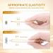Nagaraku Faserspitze Eyelash Extension Tweezers - Professional Precision Stainless Steel Straight Tip AG-03 - Buy Online on GoSupps.com