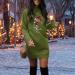 Hanxiulin Women's Christmas Hoodie Dress - Stylish Hooded Pullover Party Sweatshirt in Green - Size XL - Buy Online on GoSupps.com