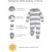 Burt's Bees Baby Organic Sleep & Play Romper-Jumpsuit Pj | Zip Footie 0-3 Months - Buy Online on GoSupps.com
