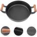Yalych Household Frying Pan Non- Stick Pan Pancake Pan Durable Cooking Utensil Frying pan Black - Buy Online on GoSupps.com