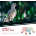 UKCOCO 4Pcs Reusable Bird Diaper Suite - Nappy Clothes for Macaw Budgies & Parakeets - Ideal Urine Protection - Buy Online on GoSupps.com
