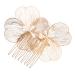 DOITOOL dress vintage Hanfu hair comb clip wild alloy hair accessories for women plastic Korean decorate the flowers girl Baroque girl hair accessories