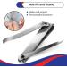 Professional Heavy Duty Toe Nail Clippers for Thick Nails - Large Cutter for Men & Women - 1 Count - Buy Online on GoSupps.com