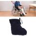 Sonew Adjustable Foot Cast Sock - Soft Thick White Plush Toe Cover for Men and Women - Dark Blue (L) - Buy Online on GoSupps.com
