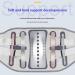 Back Brace Lumbar Traction Device | Back Reliever Spinal Belt for Men Women Lower Back Brace Waist Support Belt for Gym Fitness Blue I - Buy Online on GoSupps.com
