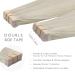 Buy If Salife 22-Inch Gray Remy Invisible Tape Extensions - 20Pcs 50g Silky Straight Real Hair | Skin Weft Remy Tape Extensions - Buy Online on GoSupps.com