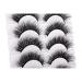Shop 3D Volume Mink Lashes - Fluffy Wispy Natural False Eyelashes Pack (15mm) - International Shipping Available - Buy Online on GoSupps.com
