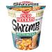 NISSIN Japanese Noodles - Soy Sauce Shrimps Flavor - 1 box of 8 cups of 63g