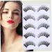 POPETPOP 5 Pairs 3d False Eyelashes Long False Eyelashes Makeup Accessories Diy Fake Eyelash Art Eyelashes Fake Lashes for Beginners Dense Eyelashes G800 Supplies Curly Chemical Fiber - Buy Online on GoSupps.com