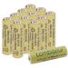 1.2 Volt AA 800mAh NI-CD Garden Rechargeable Battery for Solar Lights Fairy Lights 12 Packs