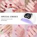 Wisdompark 54W LED UV Nail Lamp - Automatic Sensor & 3 Timers for Professional Gel Polish Curing | Nail Art Tools - Buy Online on GoSupps.com