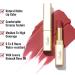  oulac Oulac Matte Lipstick Velvet Long Lasting Anti-Soil Non-Transfer Moisturizing Formula with Rose Oil Cruelty-Free RM01 - Buy Online on GoSupps.com