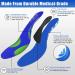 RooRuns Arch Support Insoles for Plantar Fasciitis - Shock Absorbing Orthotic Inserts for Men & Women - Relief for Flat Feet & Heel Pain - Buy Online on GoSupps.com