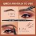 Trailott Eyebrow Pen Trailott Microblading Eyebrow Pencil Waterproof Trailott Eyebrow Pen 4 Fork Tip Trailott Microblading Eyebrow Pen Hellokiss Microblading Eyebrow Pen With 100 Cotton Swabs (#01) - Buy Online on GoSupps.com