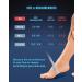 Fit Geno Ankle Stabilizer Brace for Sprained Ankles | Adjustable Breathable Support for Men & Women - Right Medium/Large Black - Buy Online on GoSupps.com