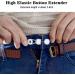 12 PCS Collar Extender Elastic Metal Button Extenders for Trousers and Shirts - 4 Colors - Buy Online on GoSupps.com