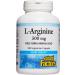 Natural Factors L-Arginine 500 mg - 180 Vegetarian Capsules for Heart Health & Performance - Buy Online on GoSupps.com
