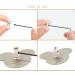 120 Pcs Pin Locks with Wrench - Sliver Locking Pin Keepers 6x5mm - Buy Online on GoSupps.com