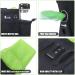Pecute 4-in-1 Waterproof Dog Feed Bag - Snack & Treat Holder with Poop Bag Holder Adjustable Strap & Foldable Water Bowl (Black/Green) - Buy Online on GoSupps.com