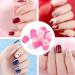 Amosfun 20 Pi ces Dissolvant pour Vernis Gel en Silicone Outil pour Dissolvant Ongles Bouchons Nettoyants R utilisables Accessoire Manucure pour Salon et Usage Domicile - Buy Online on GoSupps.com