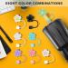 16 Pcs Flower Silicone Straw Cover 10mm/0.4in Diameter Cute Flower Silicone Straw Toppers Dustproof Straw Cover Toppers Silicone Straw Covers Dishwasher Safe for Stanley 30/40oz Tumblers Cups - Buy Online on GoSupps.com