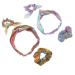 minkissy 2 Sets Girls Headbands Girl Hair Accessories Suits for Women Girls Hair Ties Ponytail Holders Hair Ties for Women Elastic Headbands Women Hair Ties Cloth Rabbit Ears Women's Fabric
