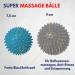Best Sporting Massage Balls Set - Reflex Zone Therapy & Relaxation | Includes Free Exercise Instructions - Soft & Hard Hedgehog Balls - Buy Online on GoSupps.com