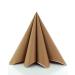 Sovie Linclass Airlaid napkins Bronze 50 pieces - high -quality disposable napkins 40 x 40 cm - tearproof suction -strong & shaped - napkins ideal for wedding & parties