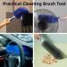 Shakven Fan Cleaner Dust Brush Flexible Cleaner Brush for Dust Removal - Bendable Fan Duster with Soft Bristles for Traditional Floor Fan and Air Conditioning Blinds Blue - Buy Online on GoSupps.com