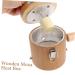 Minkissy Wood Bracket Set with Moxibustion Device & Storage Box - Cool Back Scald Protection Metal Clips Solid Wood - Buy Online on GoSupps.com