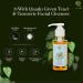 Buy Vegan Green Tea Facial Wash | Turmeric & Vitamins A & E | Mild Cleansing for All Skin Types | 100ml | Refreshing Face Cleanser - International Shipping Available - Buy Online on GoSupps.com