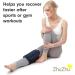 Zhu-Zhu Microwavable Knee & Leg Pad | Navy Fleece Wheat Bag for Pain Relief - Buy Online on GoSupps.com