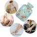 Buy Naanle Floral Deer Hot Water Bottle - 1L for Hot & Cold Therapy | Pain Relief & Warmth for Bed Hands & Feet - International Shipping Available - Buy Online on GoSupps.com