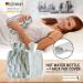 Hot Water Bottle with Burst Resistant Thermoplastic Cover | Fleece Sleeve | Relieve Muscle Aches, Pains, Menstrual Cramps | 1.8L Faux Fur, Brown/Silver - Buy Online on GoSupps.com