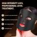 LED Face Mask - 3 Colors Light Therapy for Anti-Aging & Skin Care at Home - Photon Beauty Device for Wrinkle Reduction (Pink - Buy Online on GoSupps.com