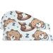 Sleeping Cute Happy Bear Hair Towel Set - Super Absorbent Quick Dry Hair Turbans for Women & Girls | 2 Pack - Buy Online on GoSupps.com