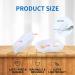Zinyakon Two Hole Gel Small Toe Separator - 12 Pcs Little Toe Spacer for Overlapping Toe, Calluses, Blister - Relieve Foot Pain - Pinky Toe Corrector for Little Toe Bunion Pain - Buy Online on GoSupps.com