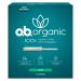 o.b. Organic Tampons with New Plant-Based Applicator, 100% Organic Cotton, Super, 18Count