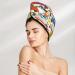 Quick-Dry Hair Towel Wrap - Towel Turban with Button for Fast Drying | Hair Care Essential for All Hair Types - Buy Online on GoSupps.com