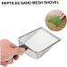 Sosoport 3 Pcs Climbing Pet Sand Excrement Shovel Tortoise Terrarium Tank Kit Stainless Steel Supplies Gecko 27X10X5CMx3pcs Blackx3pcs - Buy Online on GoSupps.com