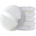 Teenitor 6pcs Powder Puff 4.13 Inch lrage Powder Puff Powder puffs for Body Powder Large Round Velour Powder Puff Loose Powder Puff Body Powder Puff White
