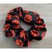 Basketball Scrunchie  Basketball Hair Accessories  No Crease Premium Velvet Basketball Hair Elastics Gift