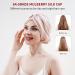 RunSure Silk Bonnet - 22 Momme Silk Sleep Cap for Women, Pink - Elastic Band for Straight, Curly, Frizzy Hair - Buy Online on GoSupps.com