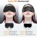 COLIFRSC 3D Sleep Mask for Men and Women - Soft, Breathable, and Adjustable Eye Mask for Travel, Yoga, and Naps - 100% Light Blocking for Ultimate Comfort - Black - Buy Online on GoSupps.com